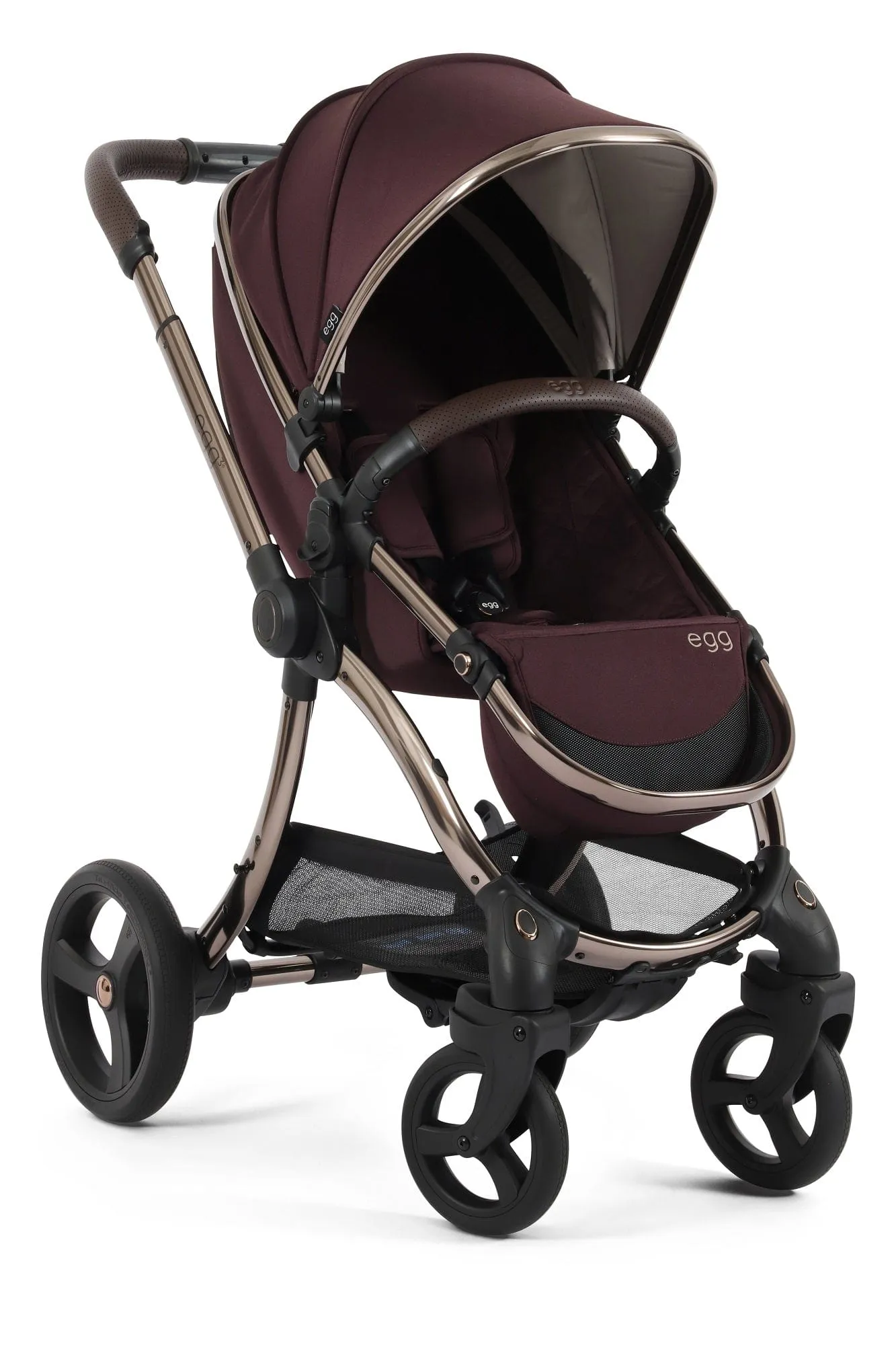 Egg 3 Luxury Pebble 360 PRO 2 Travel System - Mulberry