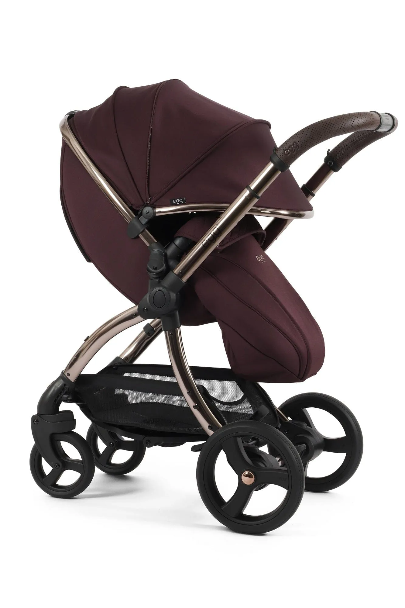 Egg 3 Luxury Pebble 360 PRO 2 Travel System - Mulberry