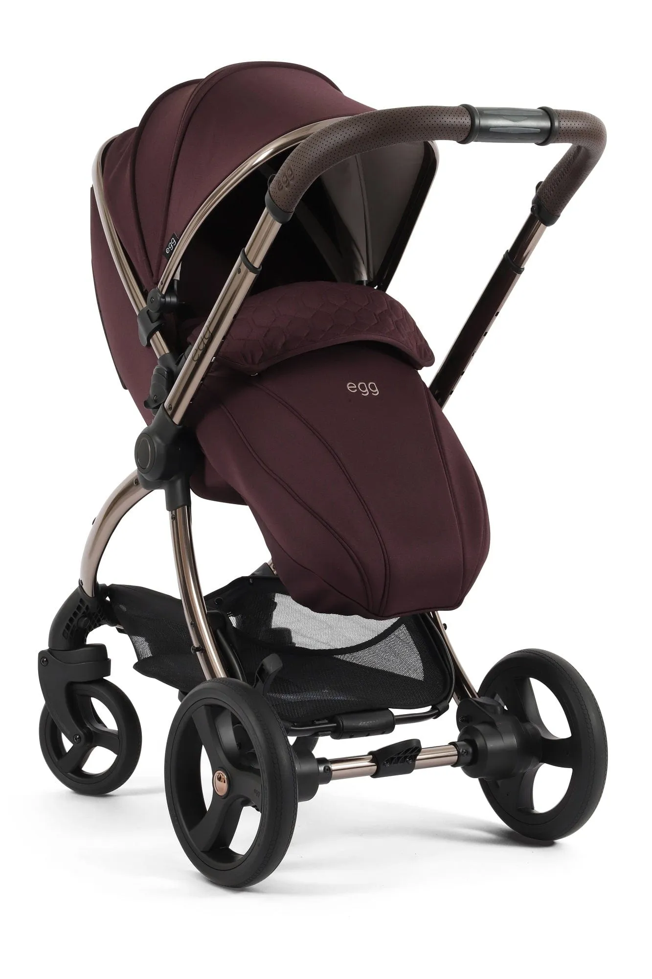Egg 3 Luxury Pebble 360 PRO 2 Travel System - Mulberry