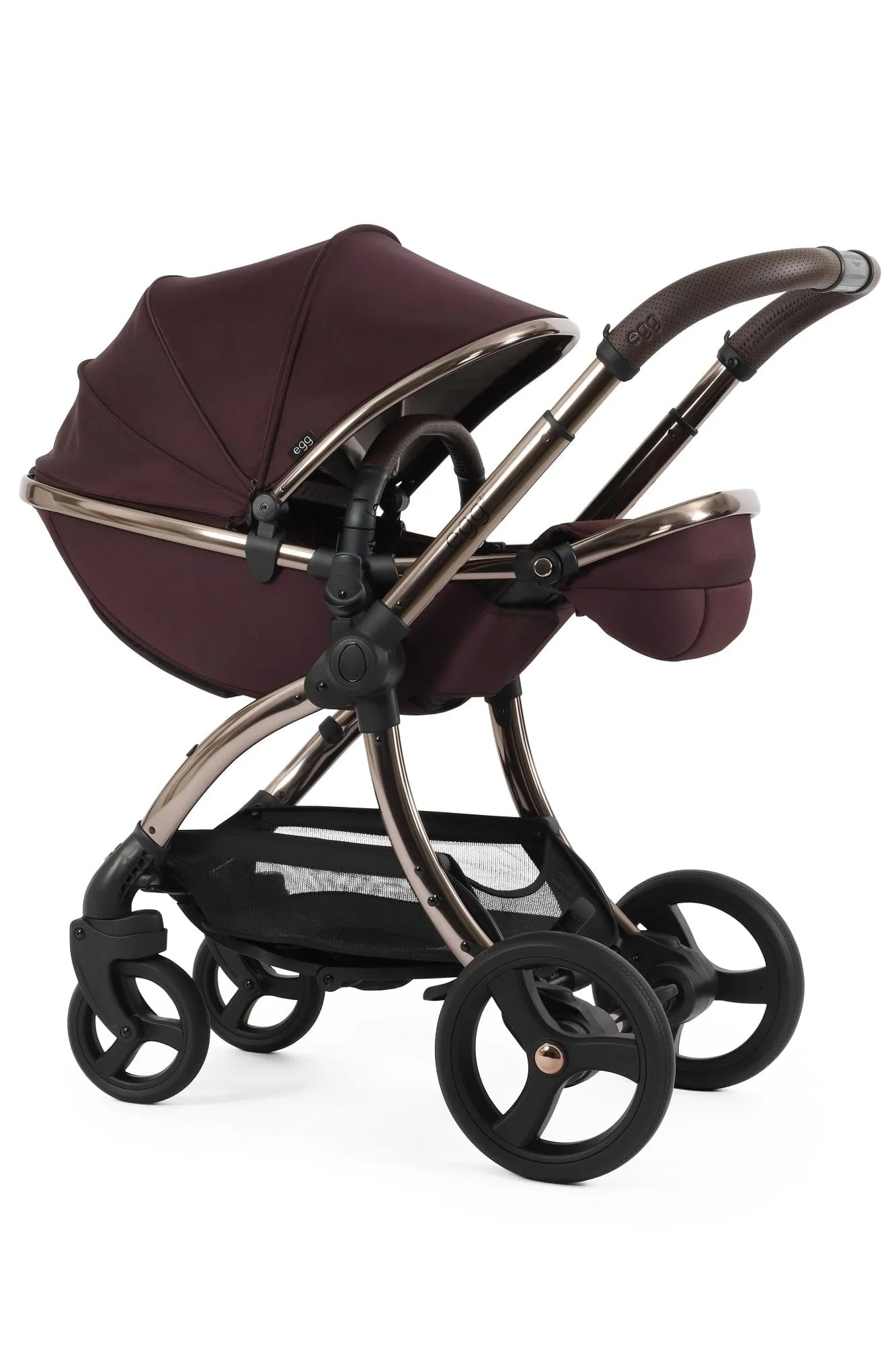 Egg 3 Luxury Pebble 360 PRO 2 Travel System - Mulberry