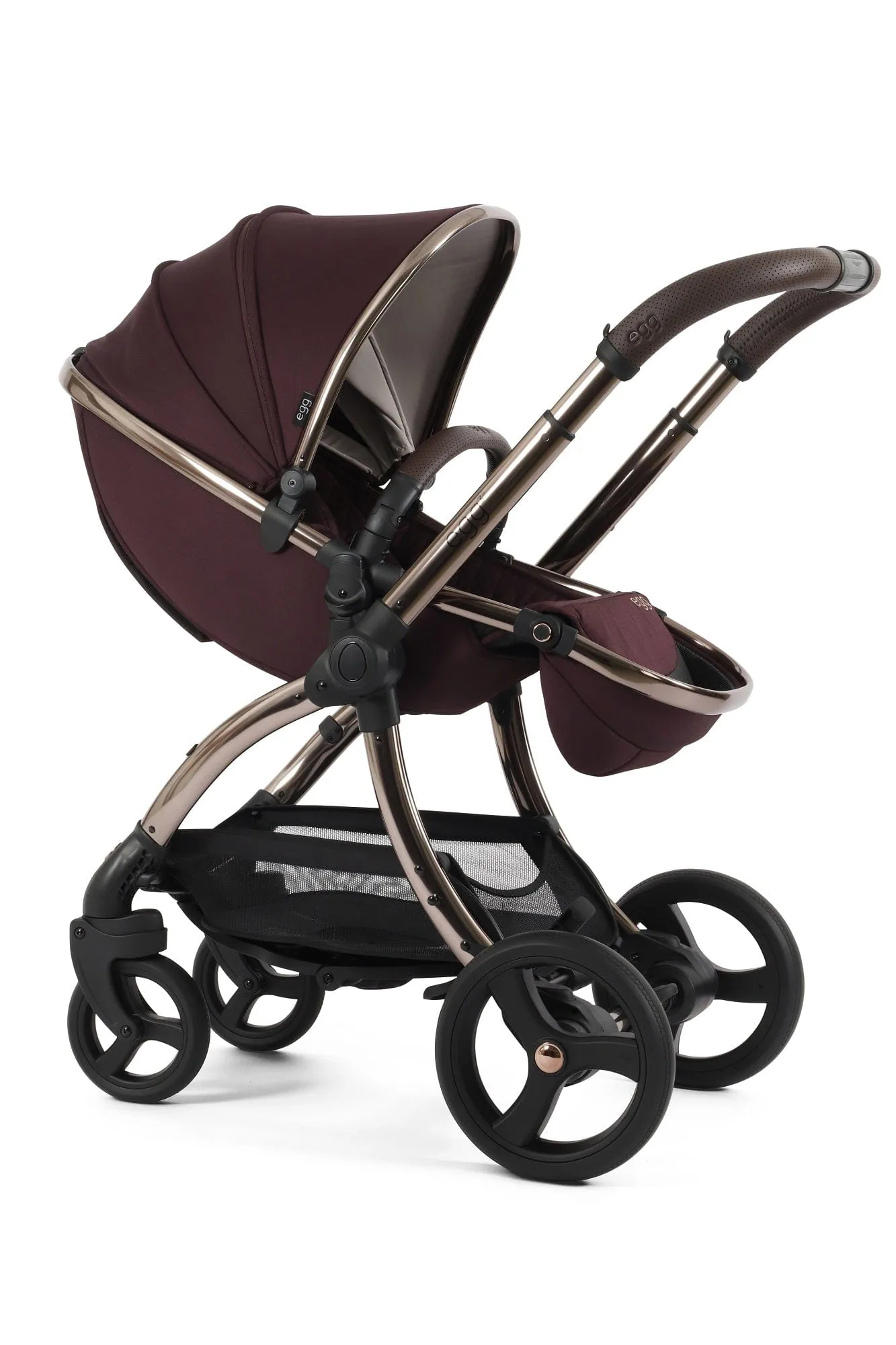 Egg 3 Luxury Pebble 360 PRO 2 Travel System - Mulberry
