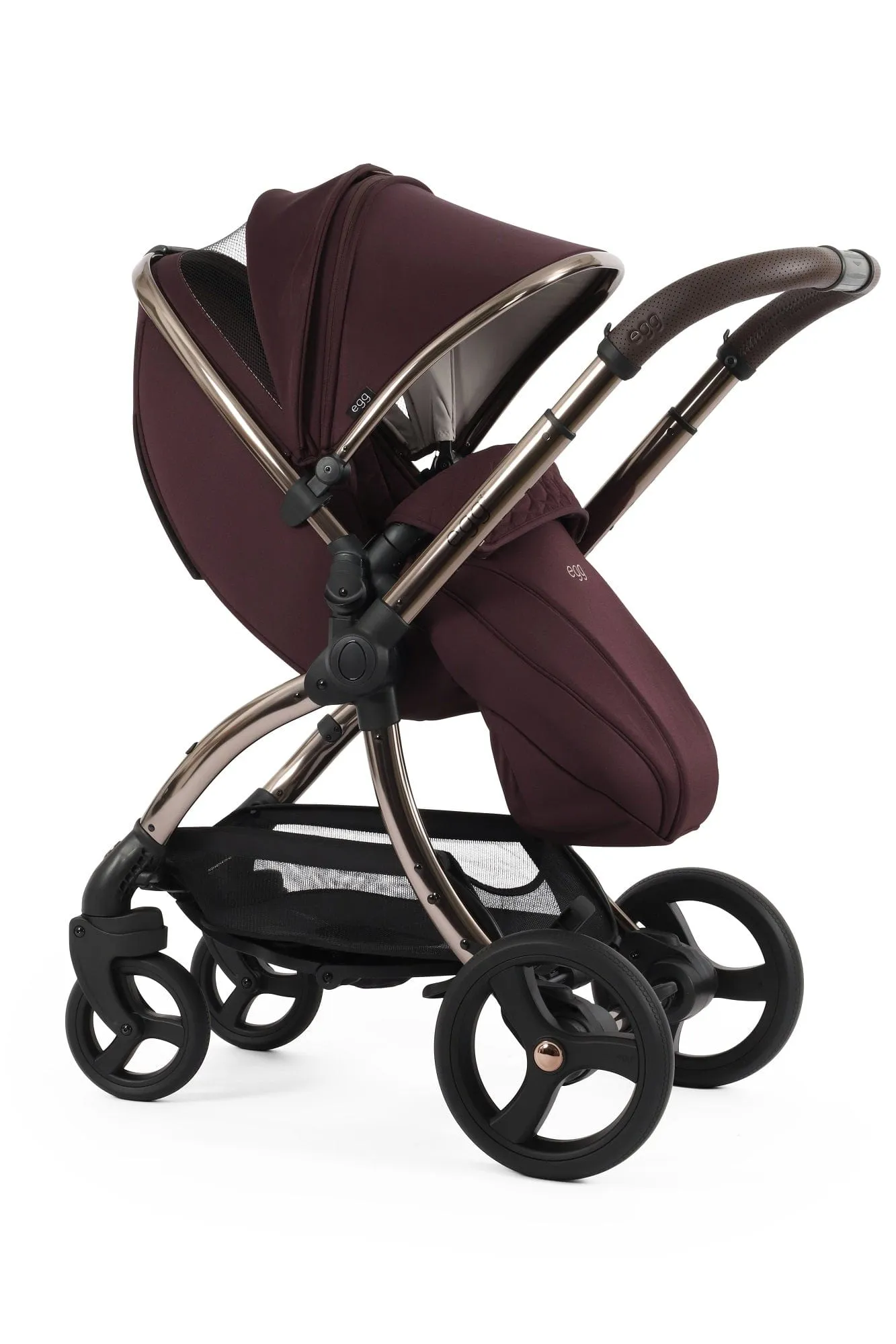 Egg 3 Luxury Pebble 360 PRO 2 Travel System - Mulberry