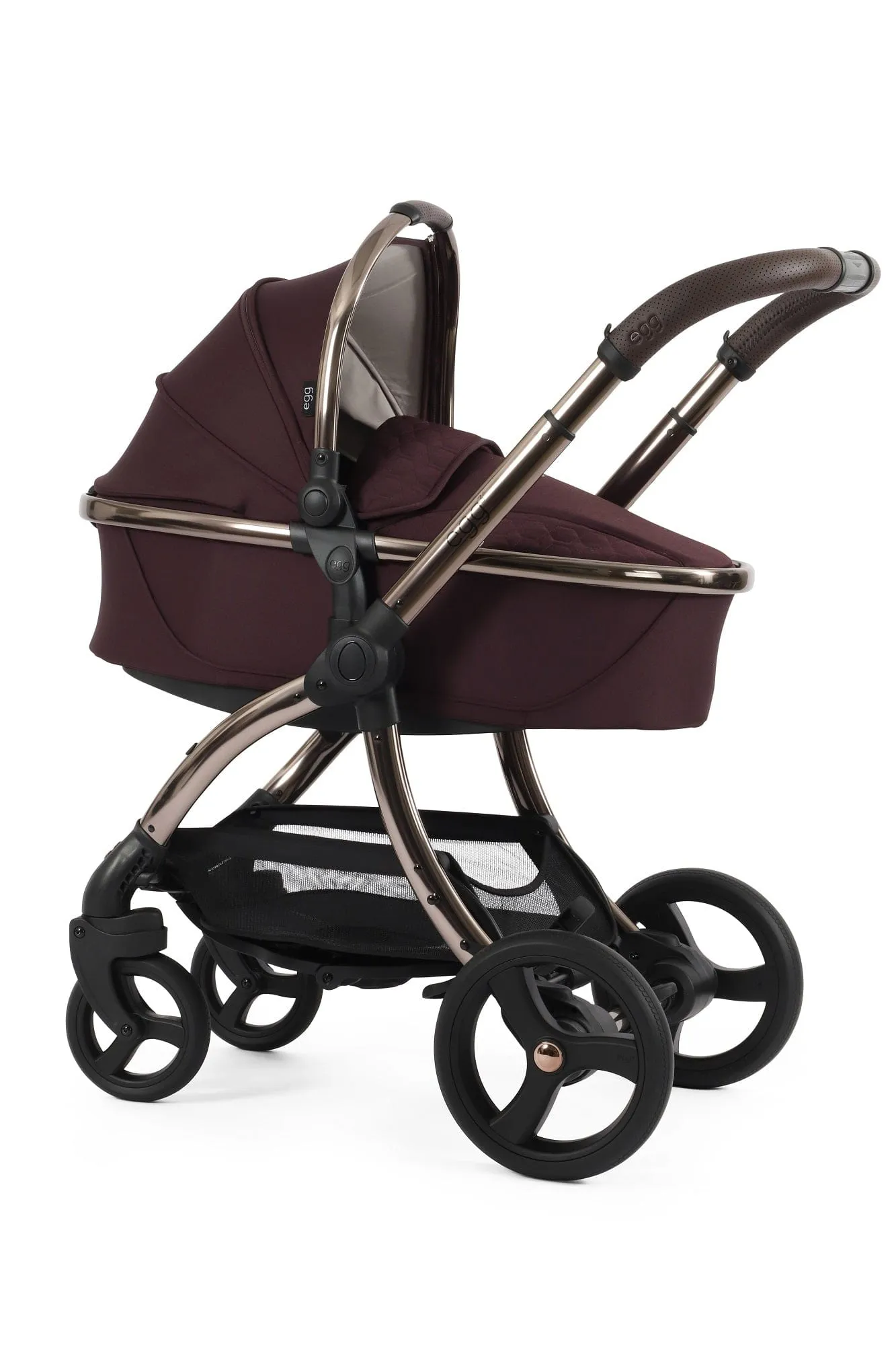 Egg 3 Luxury Pebble 360 PRO 2 Travel System - Mulberry