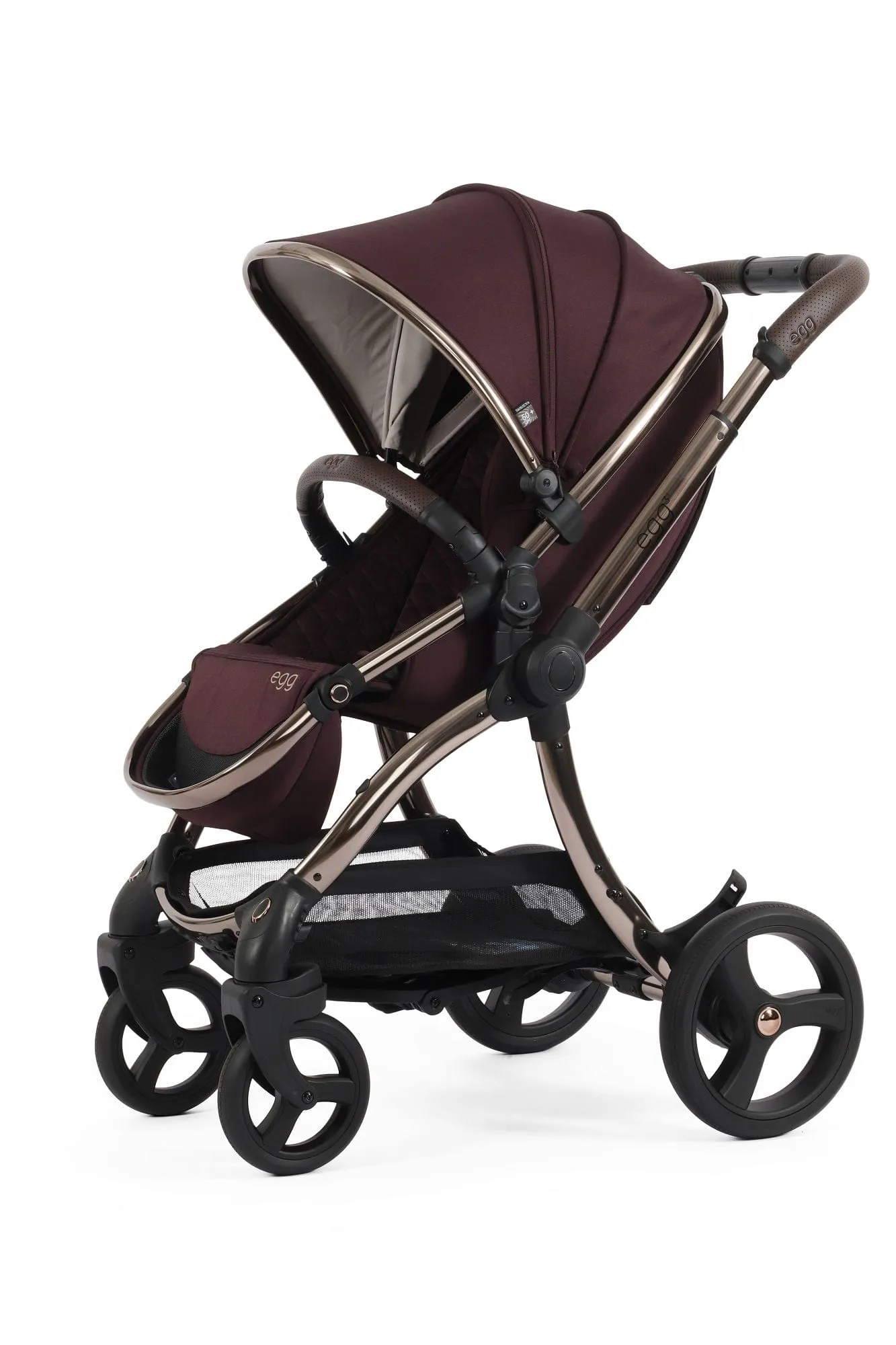 Egg 3 Luxury Pebble 360 PRO 2 Travel System - Mulberry