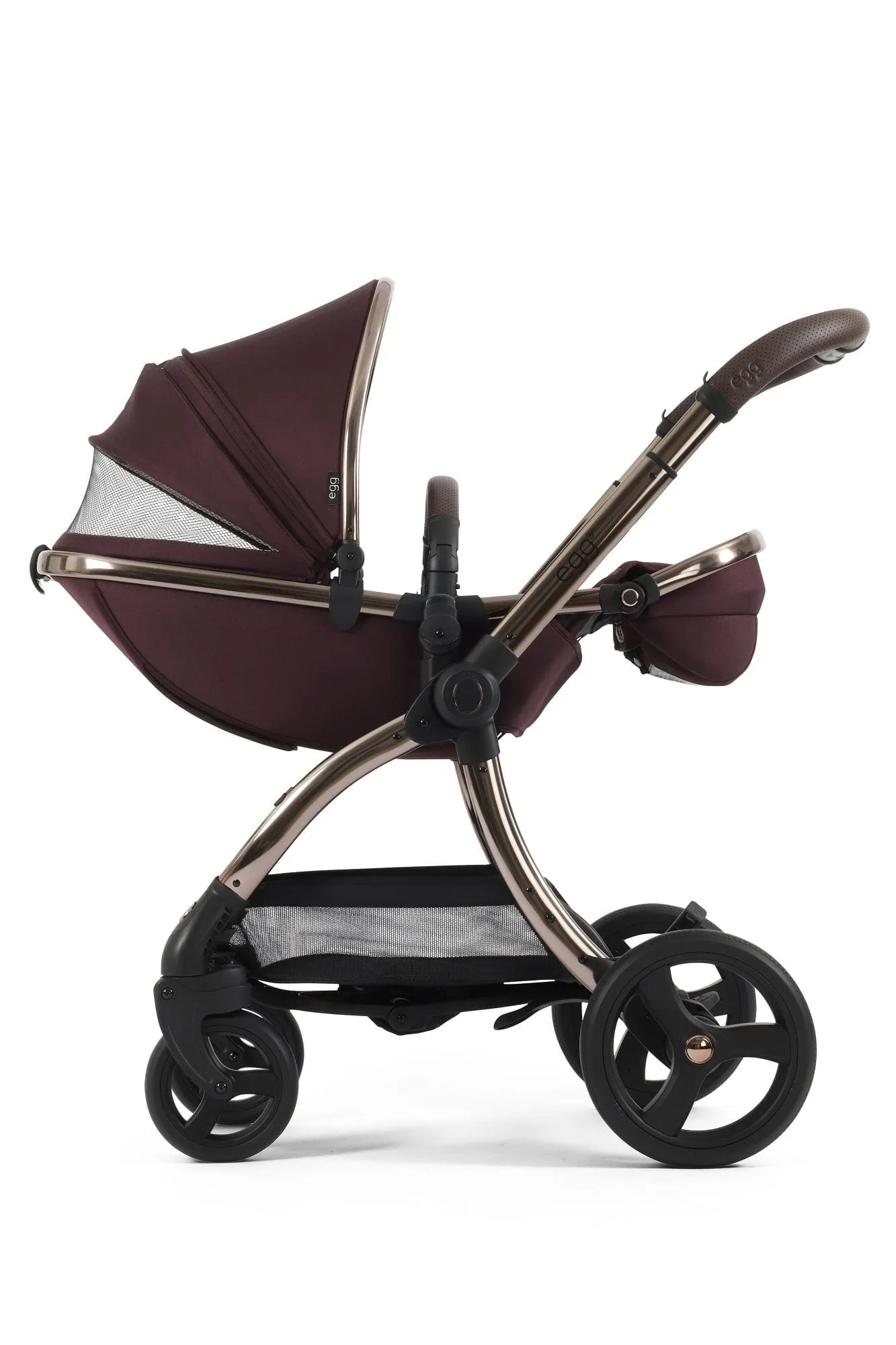 Egg 3 Luxury Pebble 360 PRO 2 Travel System - Mulberry