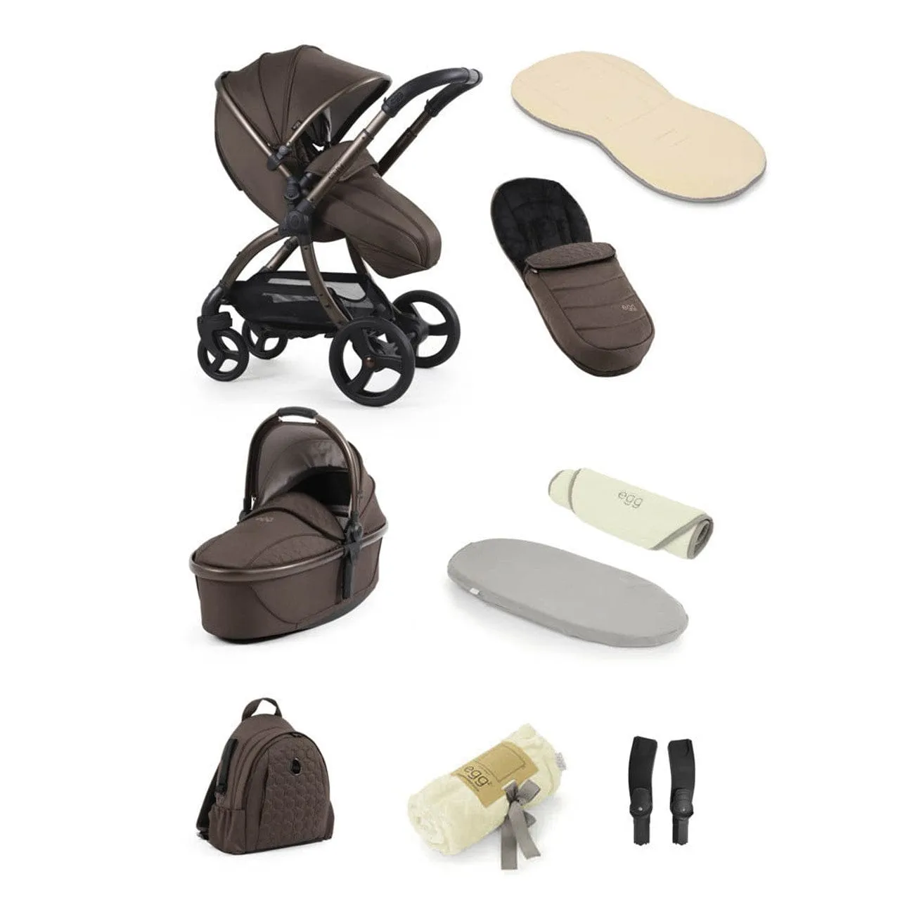 Egg 3 Snuggle 9-Piece Bundle - Chocolate Velvet