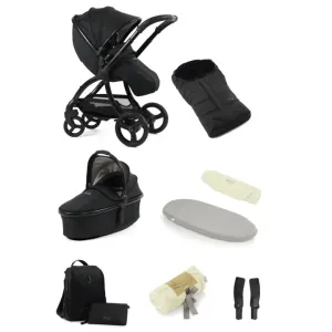 Egg 3 Snuggle 9-Piece Bundle - Houndstooth Black