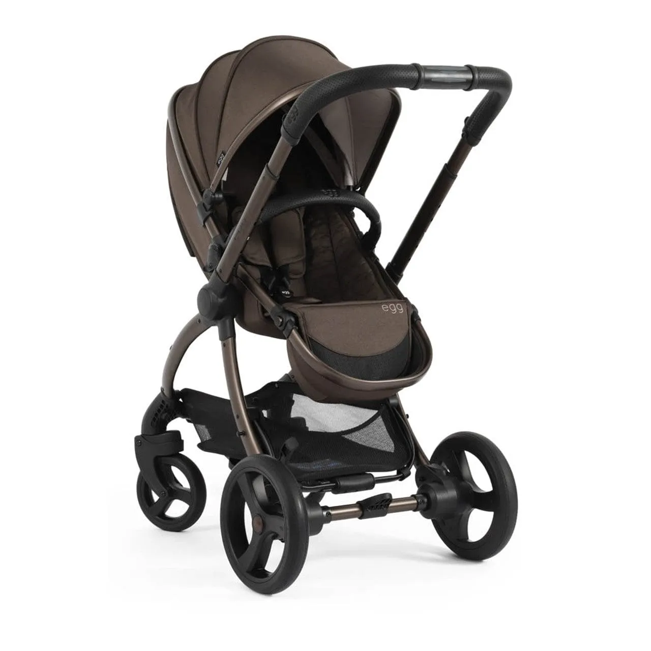 Egg 3 Stroller and Carrycot - Chocolate Velvet