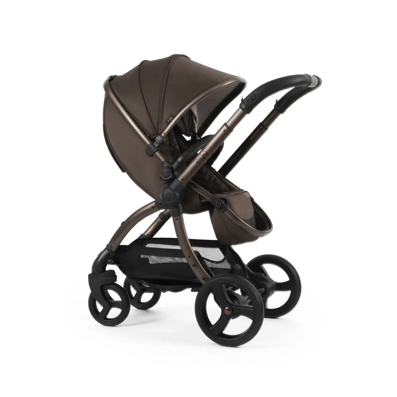 Egg 3 Stroller and Carrycot - Chocolate Velvet