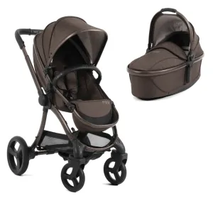 Egg 3 Stroller and Carrycot - Chocolate Velvet