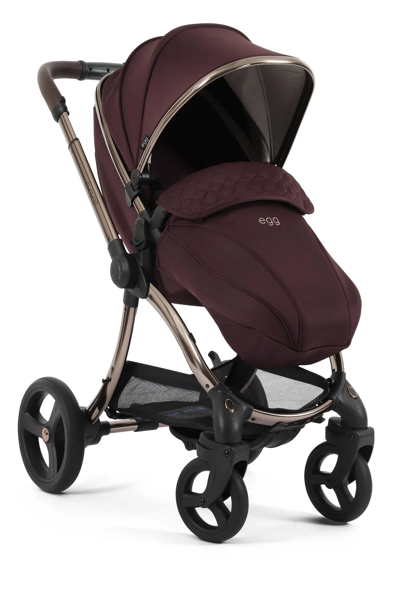 Egg 3 Stroller and Carrycot - Mulberry