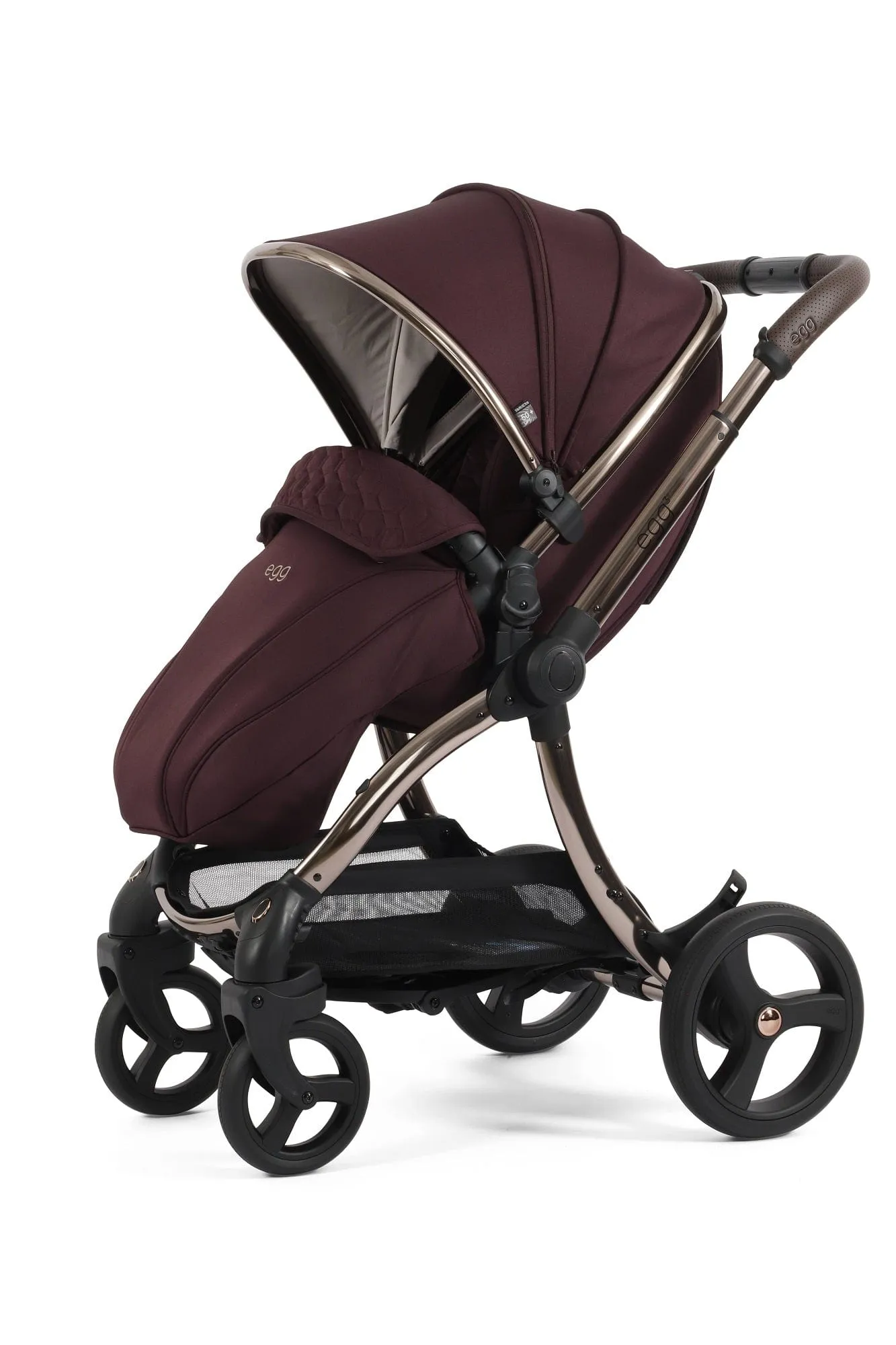 Egg 3 Stroller and Carrycot - Mulberry