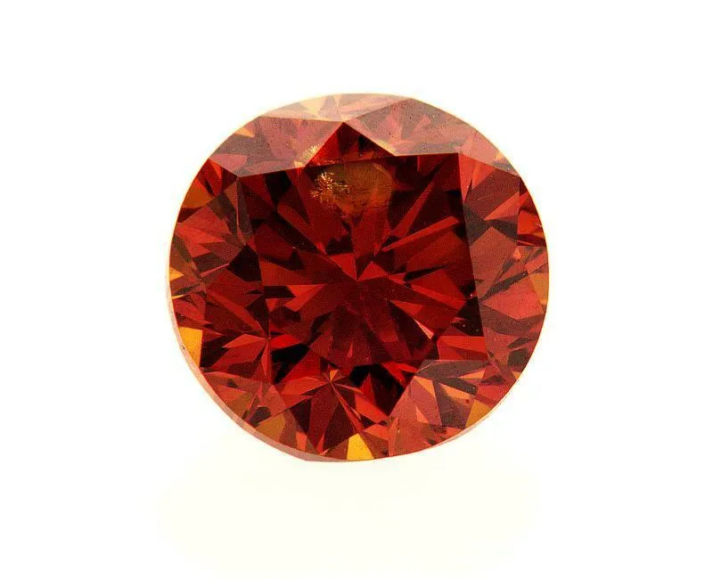 EGL Certified Natural Rare FANCY RED COLOR Round Cut Loose Diamond 1.51 CT I1