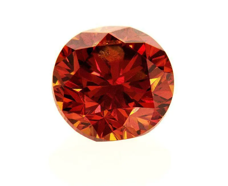 EGL Certified Natural Rare FANCY RED COLOR Round Cut Loose Diamond 1.51 CT I1