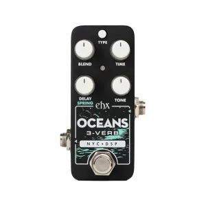 Electro-Harmonix Pico Oceans 3-verb Reverb Guitar Effects Pedal