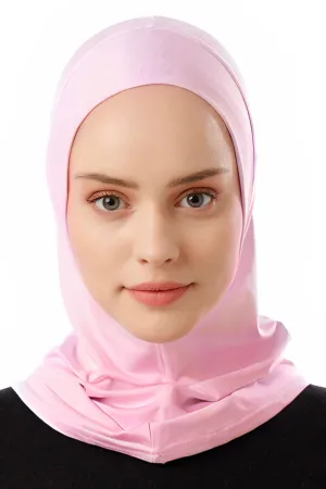 Elegant Full-Coverage Sport Hijab  | Light Pink