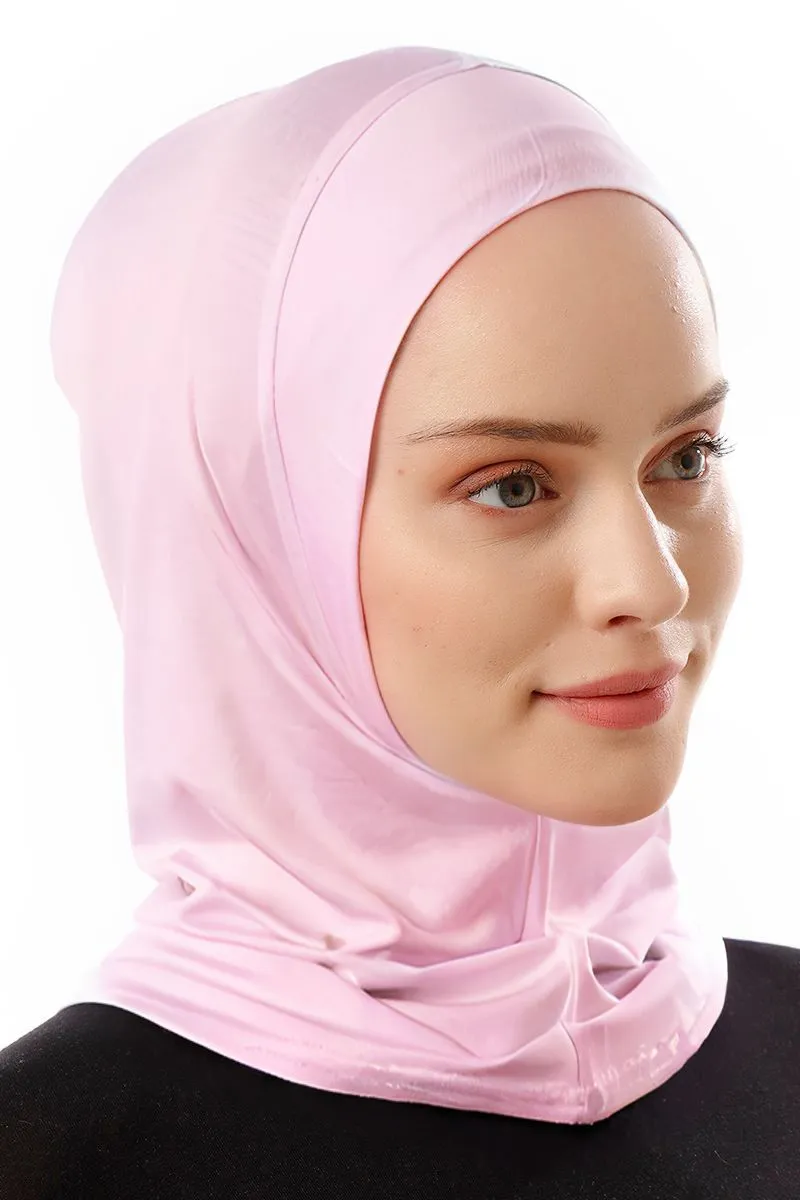 Elegant Full-Coverage Sport Hijab  | Light Pink