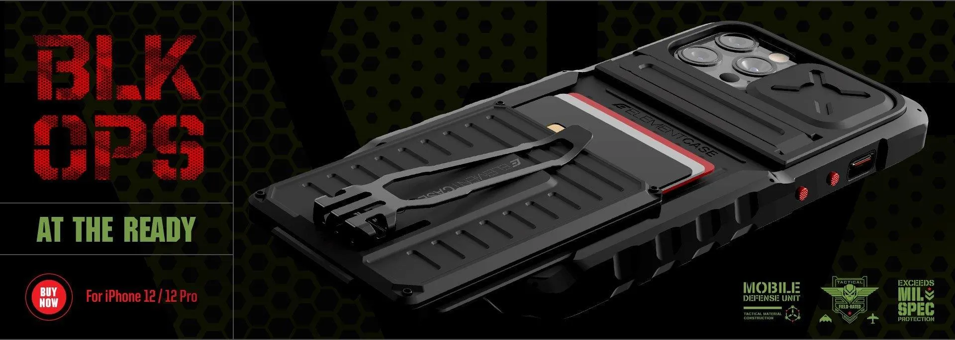 Element Case BLACK OPS  iPhone 12 Pro Max (2020)