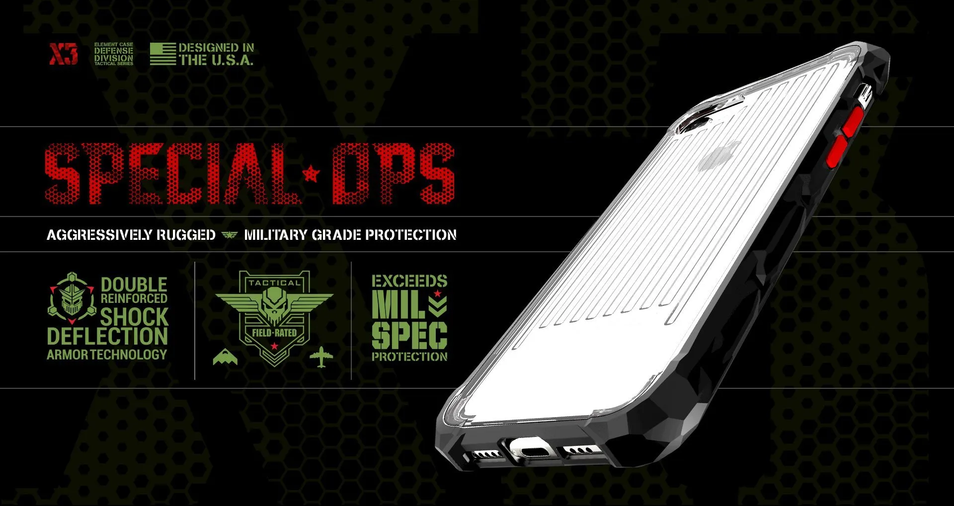 Element Case Special Ops iPhone 12/12 Pro, iPhone 12 Pro Max, iPhone 12 Mini (2020)