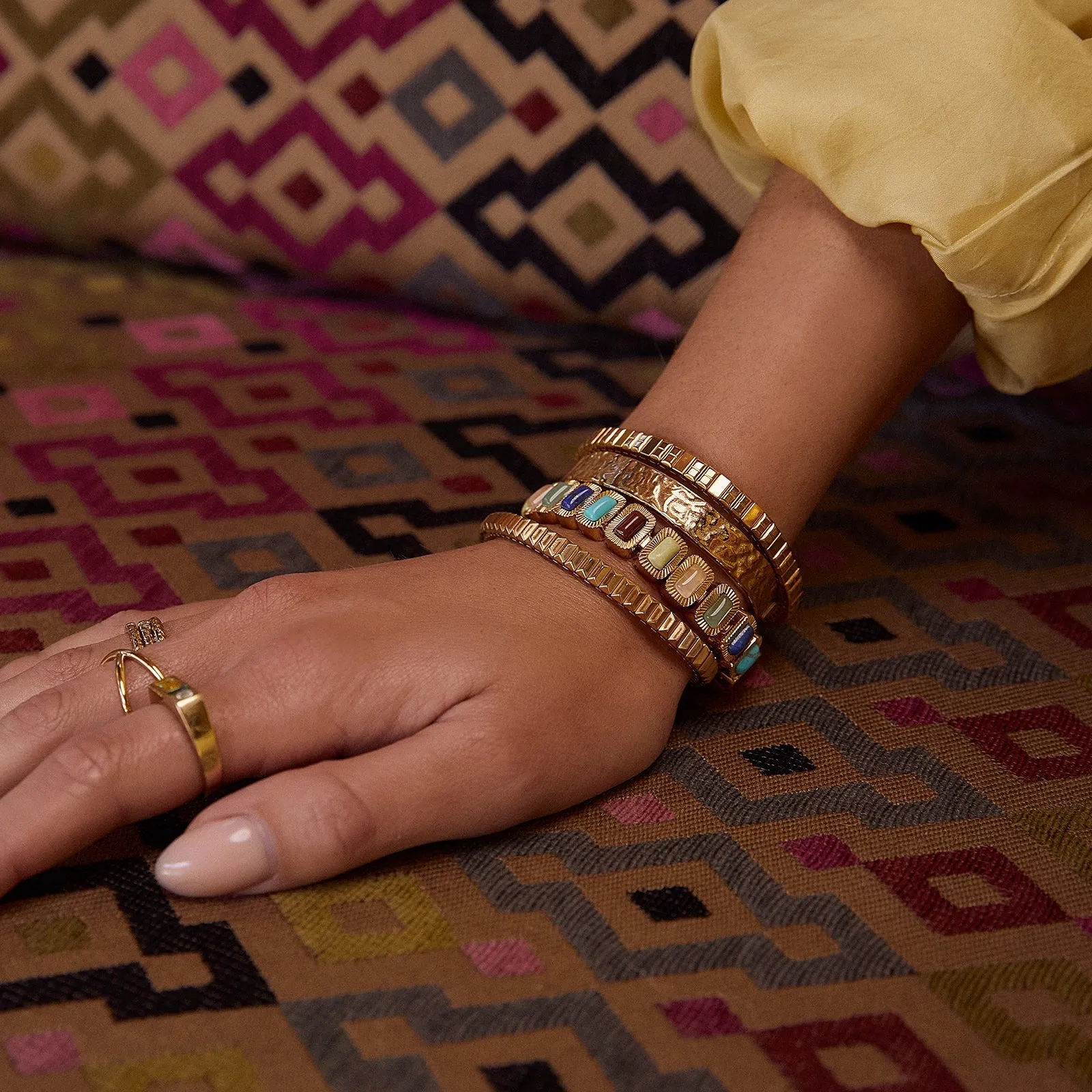ELKIE GOLD BRACELET
