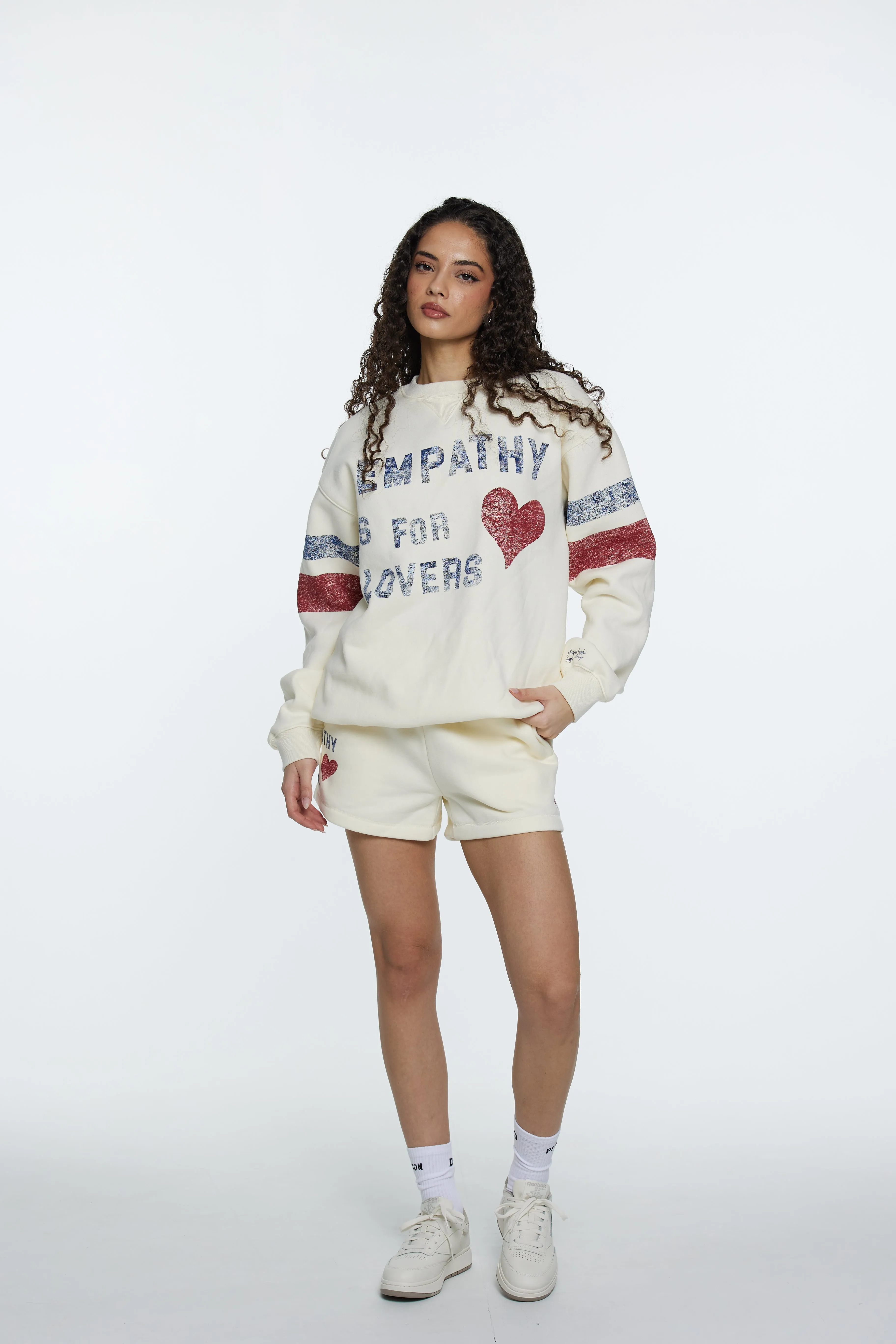 Empathy Is For Lovers Pearl Crewneck
