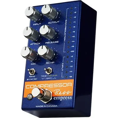 EMPRESS EFFECTS Compressor Bass Blue