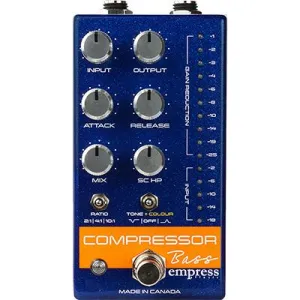 EMPRESS EFFECTS Compressor Bass Blue