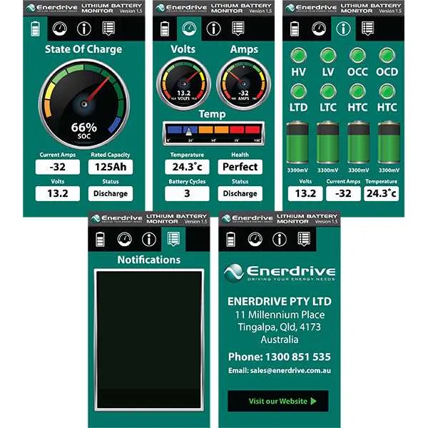 Enerdrive B-Tec 12v 300Ah G2 Lithium Battery
