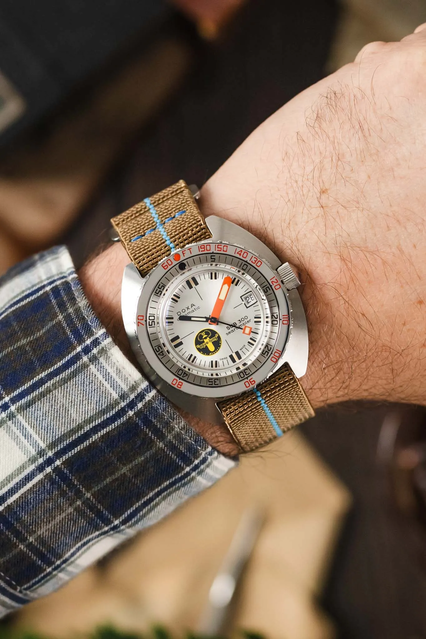 Erika's Originals SAHARA MN™ Watch Strap | Turquoise Centerline