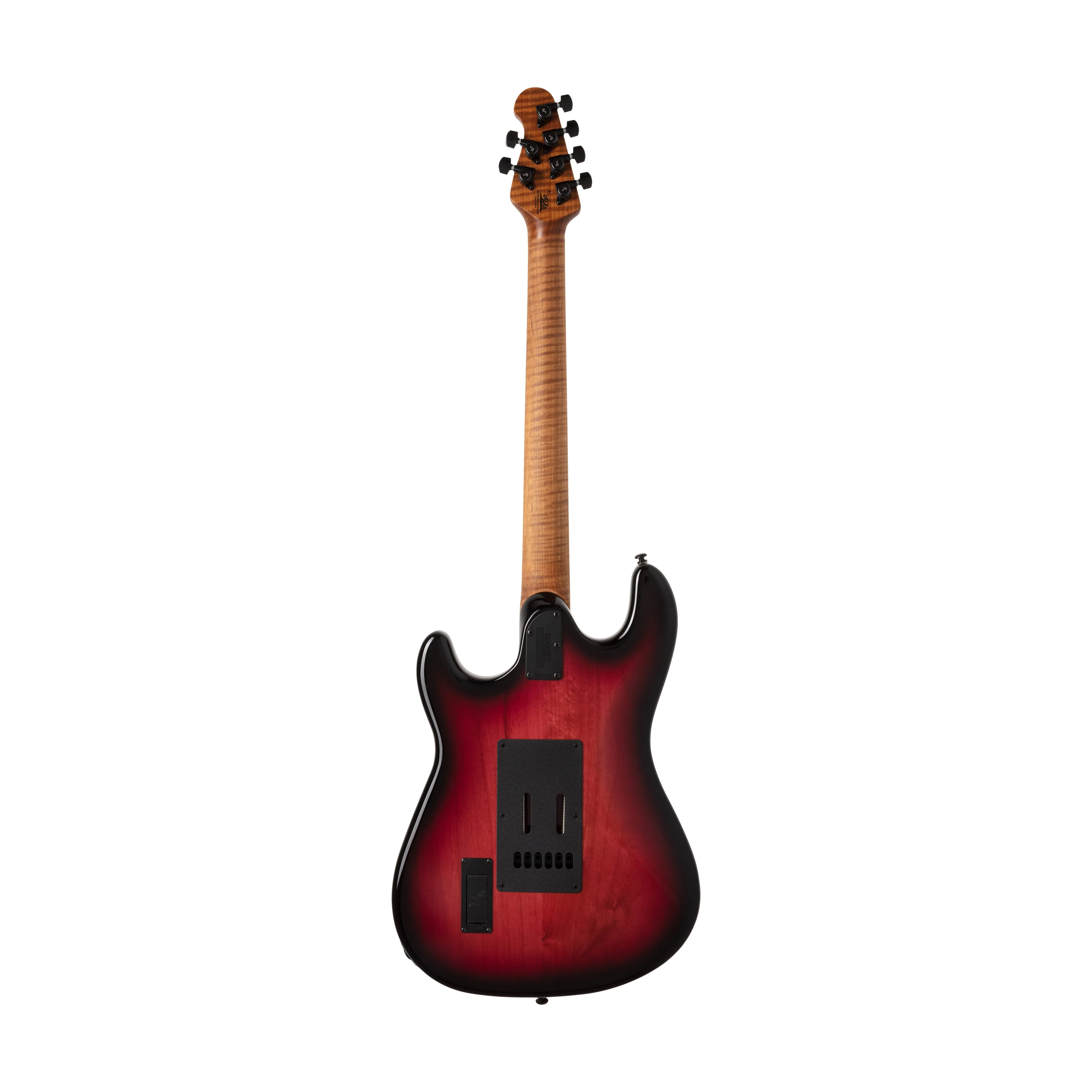 Ernie Ball Music Man Cutlass HT Electric Guitar, Roasted Maple FB, Raspberry Burst