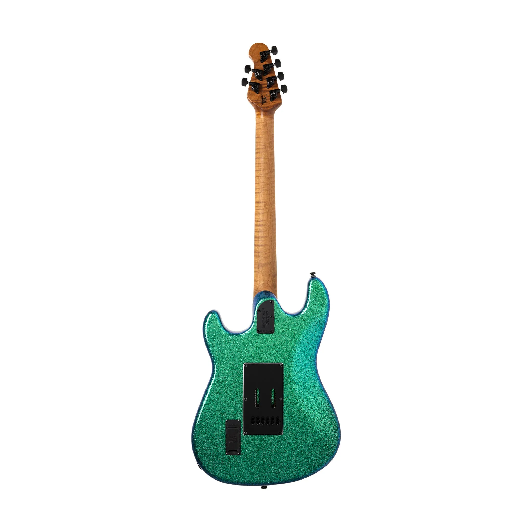 Ernie Ball Music Man Cutlass HT SSS Electric Guitar, Maple FB, Mystique