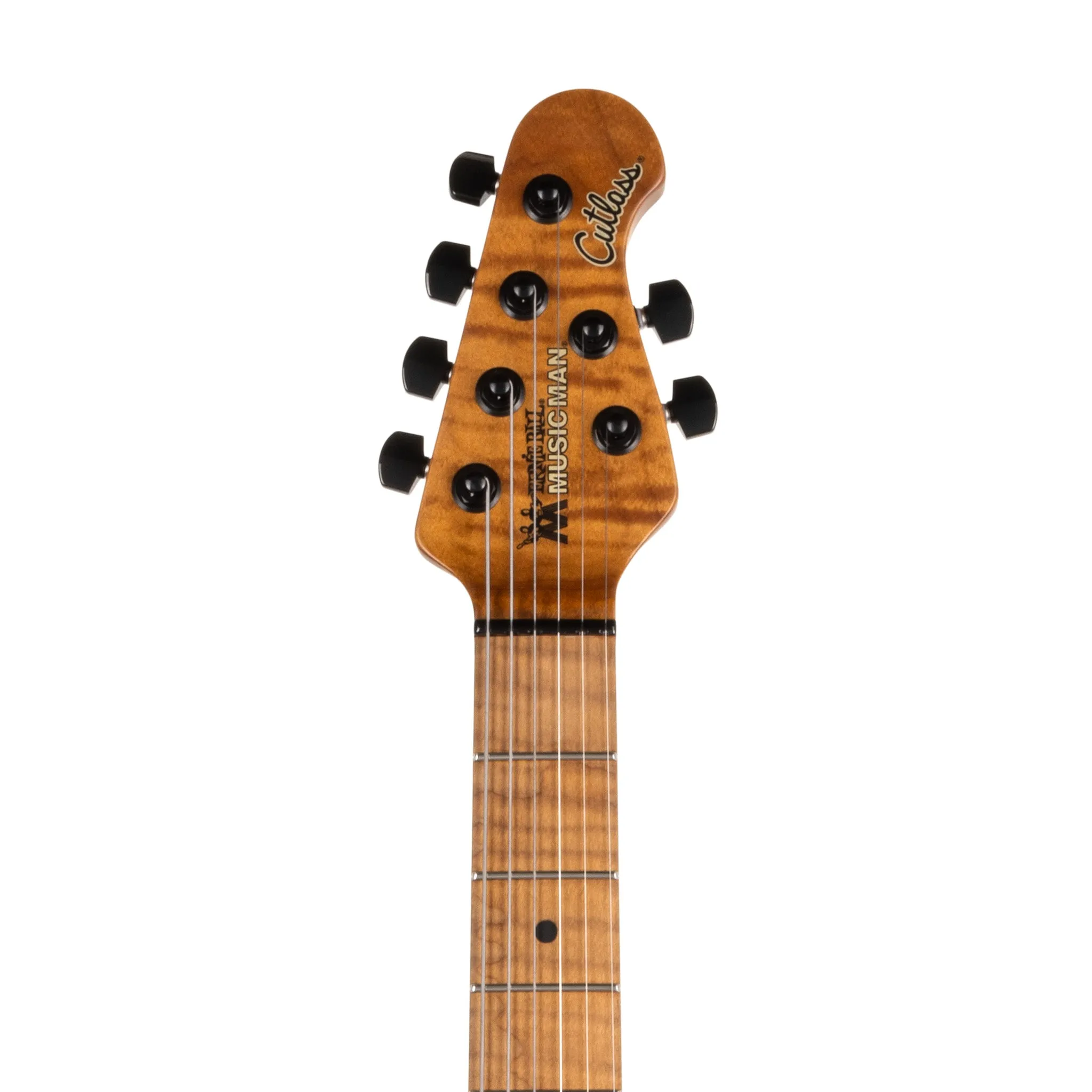 Ernie Ball Music Man Cutlass HT SSS Electric Guitar, Maple FB, Mystique