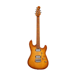 Ernie Ball Music Man Sabre HH Electric Guitar, Maple FB, Honey Suckle