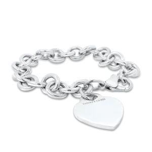 Estate Tiffany & Co. Heart Tag Necklace