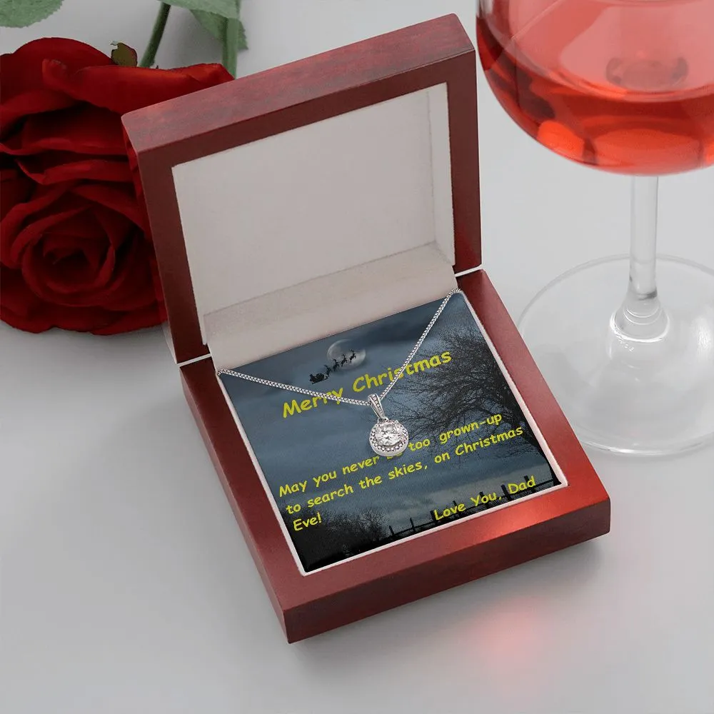 Eternal Hope Necklace,  For Her, for Christmas, Anniversary, Birthday, Valentine's Day, Mother's Day, with Custom Message Card