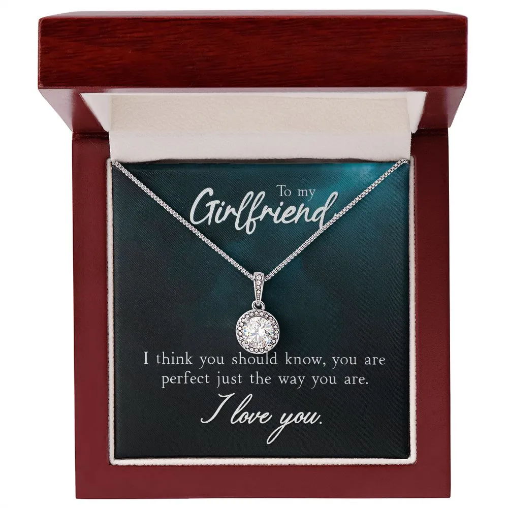 Eternal Hope Necklace, To My Girlfriend, Necklace For Girlfriend, Custom Message Card, Girlfriend Jewelry, Girlfriend Gift, Anniversary Gift