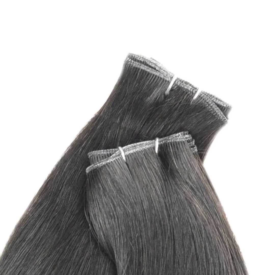 European Remy Genius Weft Hair Extensions - Straight Style
