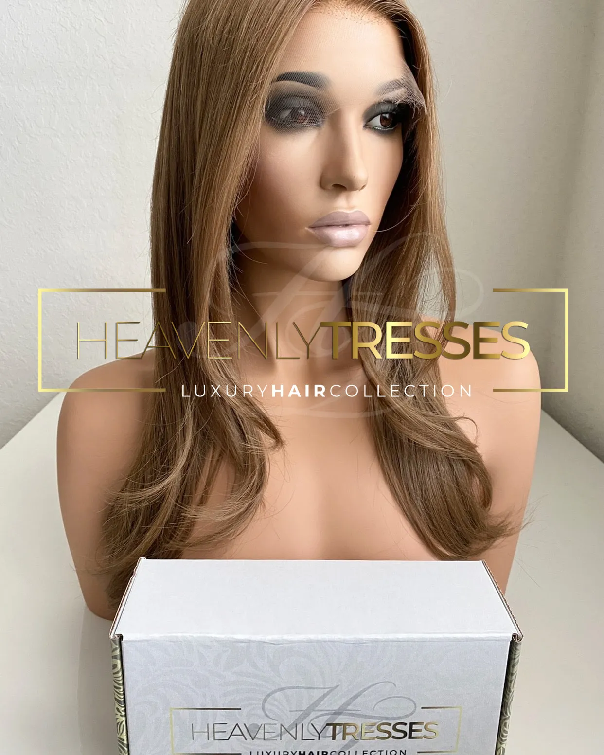 European Wig: Unprocessed Virgin European Russian Slavic Hair Natural Straight Wig  - "Janet"