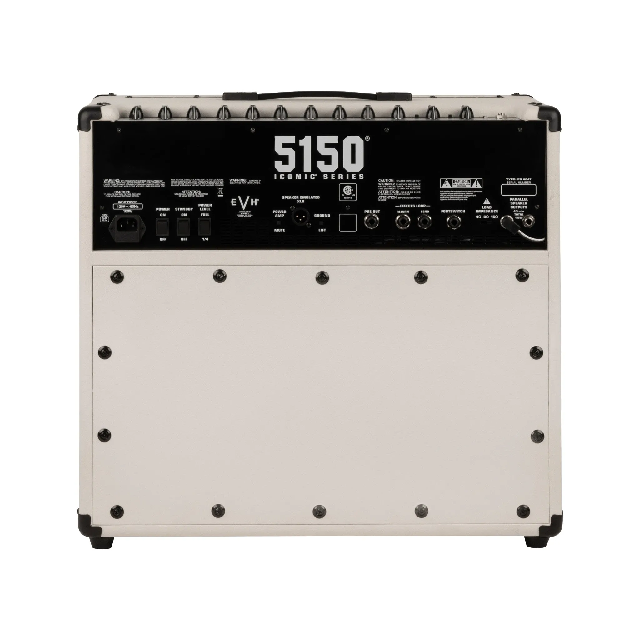 EVH 5150 Iconic 40W Guitar Amplifier, Ivory, 230V EUR