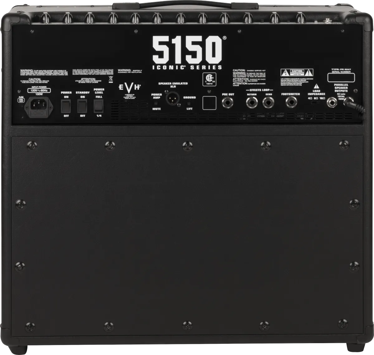 EVH 5150® Iconic® Series 40W 1x12 Combo, Black