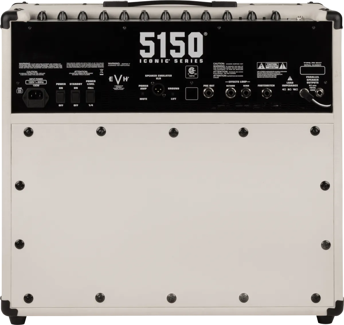 EVH  5150® Iconic® Series 40W 1x12 Combo, Ivory