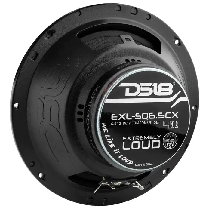 EXL-SQ6.5C | 6.5" 400 WATT 2-WAY COMPONENT SPEAKER SYSTEM