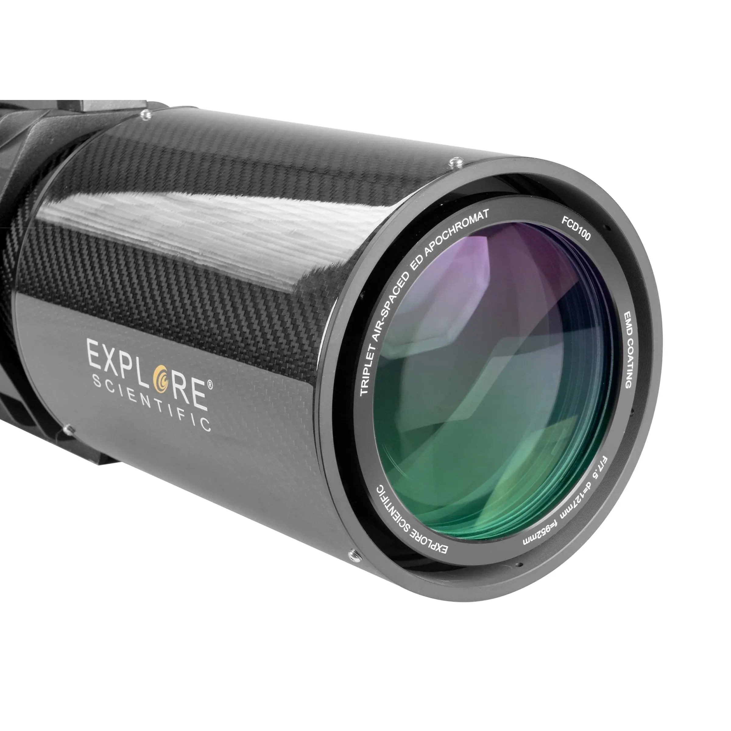 Explore Scientific 127mm Air-Spaced Triplet Apochromat Refractor Telescope - FCD100-127075-CF-01