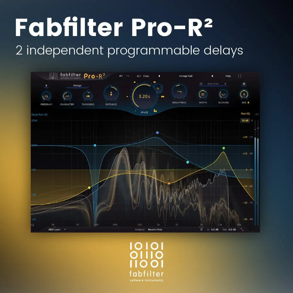 FabFilter Pro-R2 - High Quality Algorithmic Immersive Reverb
