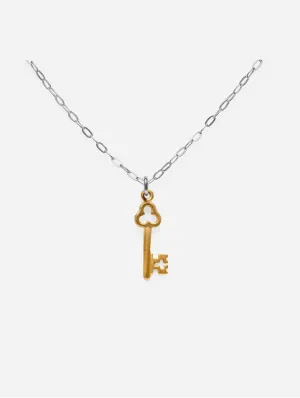 Fairtrade Gold Key Pendant | 18ct
