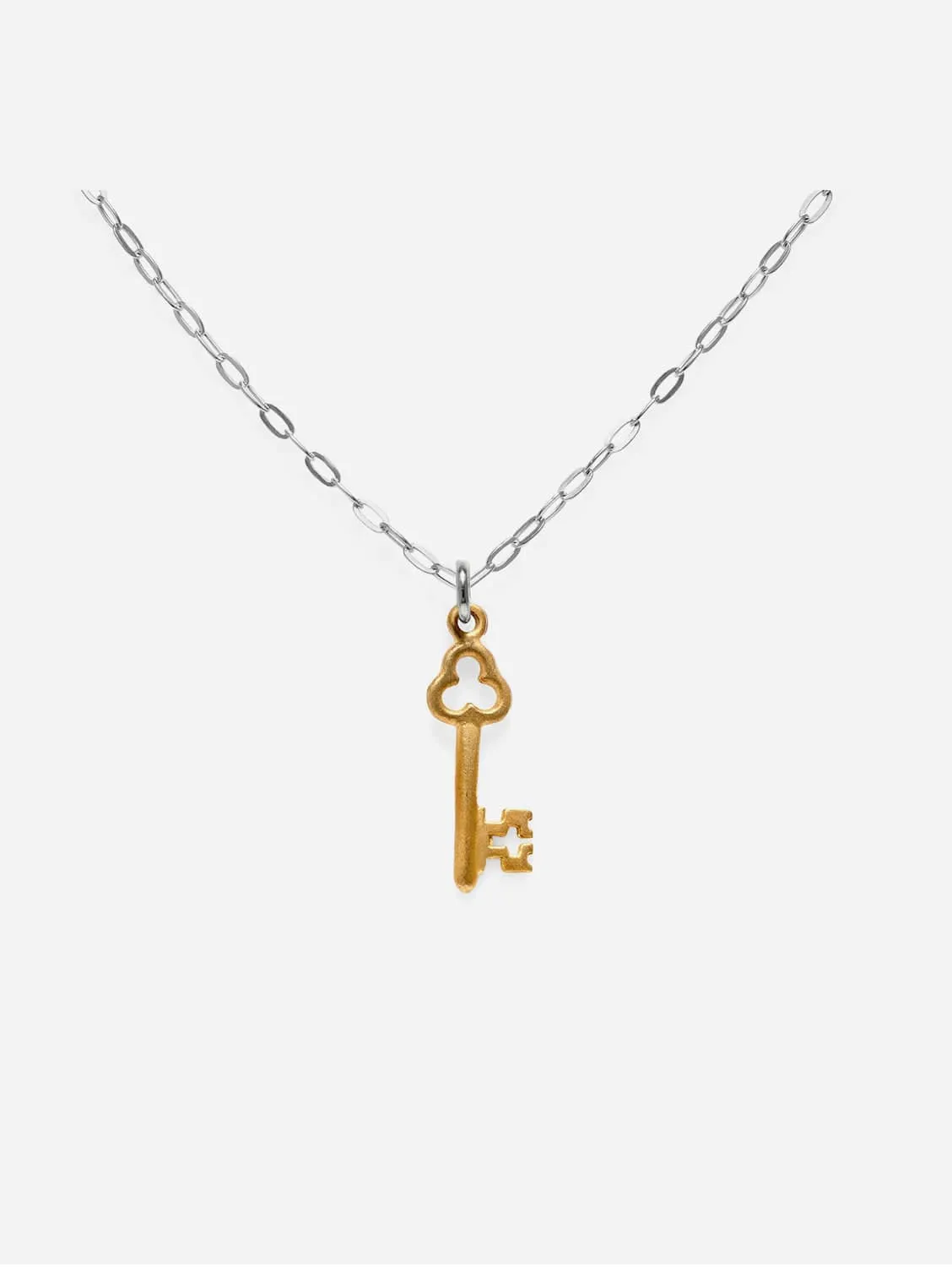 Fairtrade Gold Key Pendant | 18ct