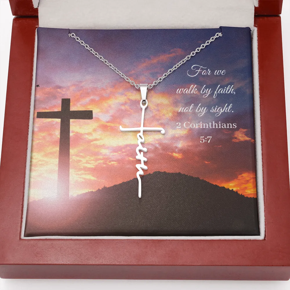 Faith Cross Necklace