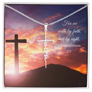 Faith Cross Necklace