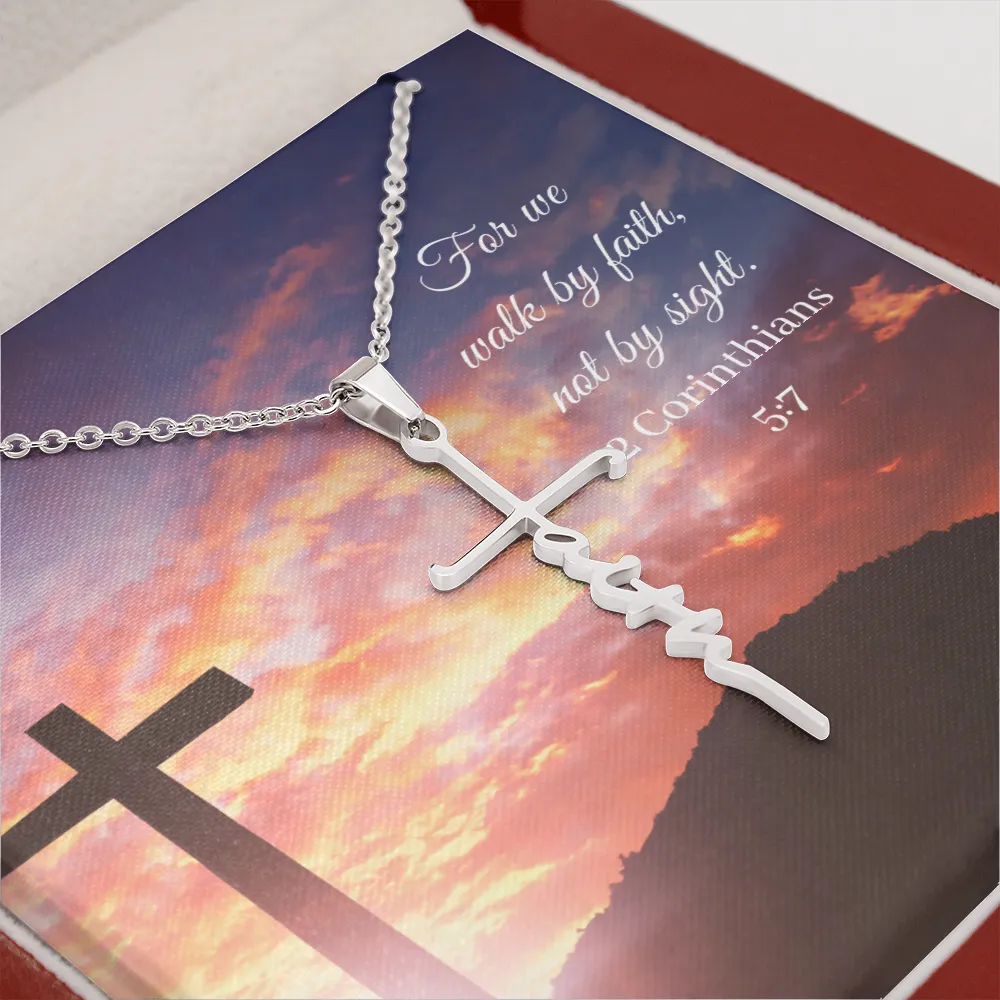Faith Cross Necklace