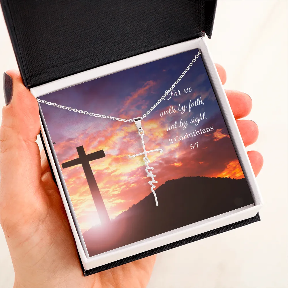 Faith Cross Necklace